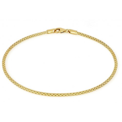 BRACELET CHILD WHITE GOLD 18 KT 