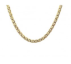 COLLANA CATENA MARINARA IN ORO GIALLO 18 KT