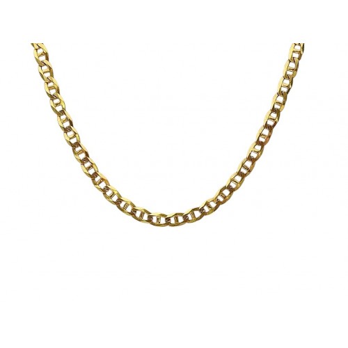 COLLANA CATENA MARINARA IN ORO GIALLO 18 KT