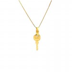 COLLANA IN ORO GIALLO 18 KT CON CHIAVE