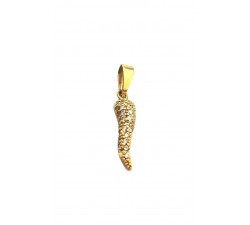 COLLANA MEDAGLIETTA CUORE SAN PIO IN ORO GIALLO 18 KT