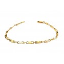 18 KT AMARILLO ORO CADENA PULSERA UNISEX