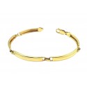 18 KT YELLOW GOLD CHAIN BRACELET 