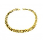 PULSERA DE CADENA DE ORO AMARILLO DE 18 KT 