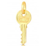 CIONDOLO CHIAVE APRE IL TUO CUORE IN ORO GIALLO 18 KT + COLLANA IN OMAGGIO