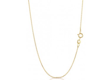 CIONDOLO PENDENTE LETTERA INIZIALE O IN ORO GIALLO 18 KT + COLLANA IN OMAGGIO