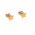 ORECCHINI STELLA IN ORO GIALLO 18 KT