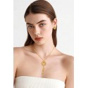 COLLANA DONNA COLLIER IN ORO GIALLO 18 KT
