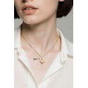 COLLANA CON SOLE PICCOLO IN ORO GIALLO 18 KT