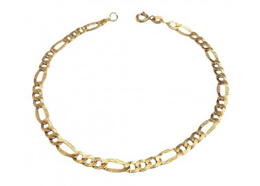 BRACCIALE NODO IN ORO GIALLO E BIANCO 18 KT