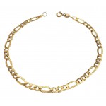 BRACCIALE NODO IN ORO GIALLO E BIANCO 18 KT