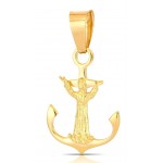CIONDOLO CRISTO DEGLI ABISSI IN ORO GIALLO 18 KT+COLLANA OMAGGIO