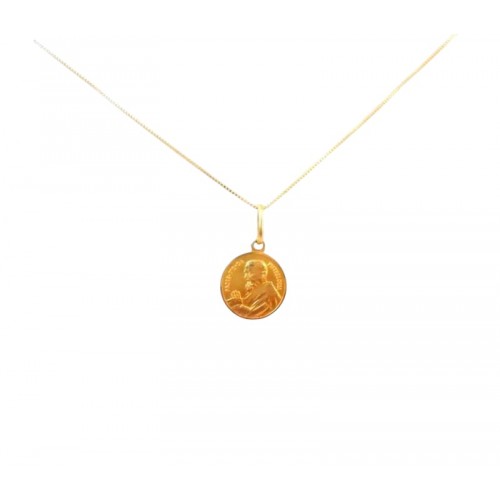 COLLANA VENEZIANA CON CIONDOLO PADRE PIO 