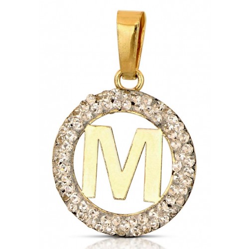 CIONDOLO LETTERA G CORSIVO IN ORO GIALLO 18 KT + COLLANA LACCIO IN OMAGGIO