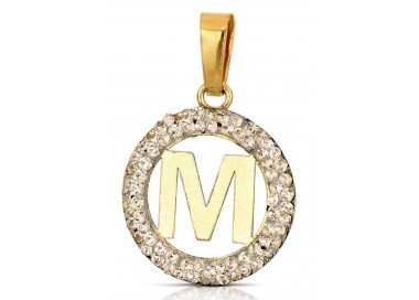 CIONDOLO LETTERA G CORSIVO IN ORO GIALLO 18 KT + COLLANA LACCIO IN OMAGGIO