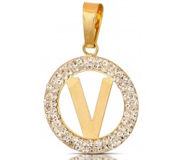 CIONDOLO LETTERA G CORSIVO IN ORO GIALLO 18 KT + COLLANA LACCIO IN OMAGGIO