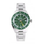 OROLOGIO PERSEO GMT VERDE BATTAGLIA DI LEPANTO AUTOMATICO EDIZIONE NUMERATA 50 PZ