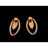 Earrings IN 18KT yellow gold for BABY GIRL
