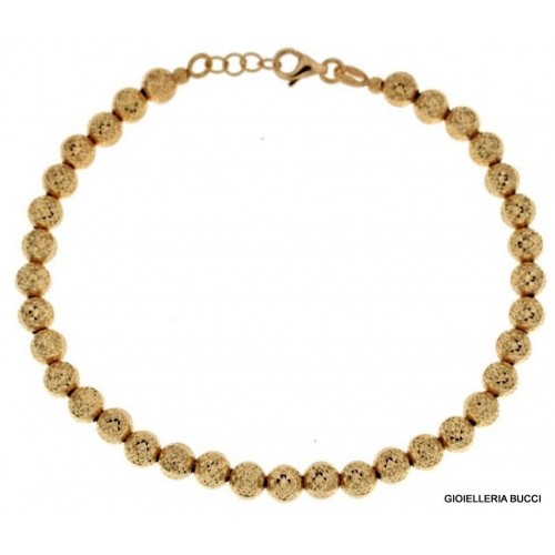 BRACCIALE IN ORO GIALLO 18 KT MODELLO "UOMO/DONNA"