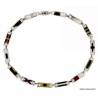 BRACCIALE BANDIERE NAUTICHE UOMO IN ORO BIANCO 18 KT