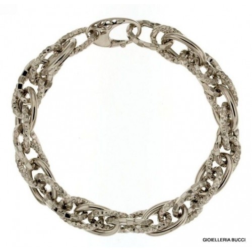 BRACCIALE IN ORO BIANCO 18 KT DA DONNA