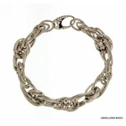 BRACCIALE IN ORO BIANCO 18 KT DA DONNA