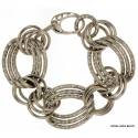 BRACCIALE CATENA IN ORO BIANCO 18 KT DA DONNA