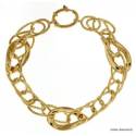 BRACCIALE CATENA IN ORO GIALLO 18 KT DA DONNA