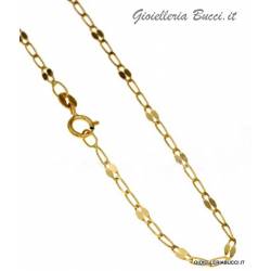 COLLANA UNISEX IN ORO GIALLO 18 KT