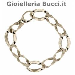 BRACCIALE DA DONNA IN ORO BIANCO 18 KT 