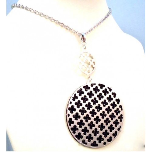UNOAERRE ARTENIGMA SILVER NECKLACE