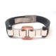 BRACCIALE TSC SPONSOR GEORGE LEONARD GF 10 IN ACCIAIO