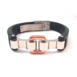 BRACCIALE TSC DA UOMO IN ACCIAIO